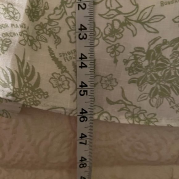 EUC Coco Shop Short Sleeve Maxi Green Flora Size S **PLEASE READ** - Picture 5 of 7